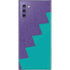 Purple Turquoise Zig Zag Galaxy Note 10 Skin