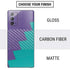 Purple Turquoise Zig Zag Galaxy Note20 5G Skin