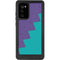 Purple Turquoise Zig Zag Galaxy Note20 5G Waterproof Case
