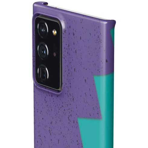 Purple Turquoise Zig Zag Galaxy Note20 Ultra 5G Lite Case