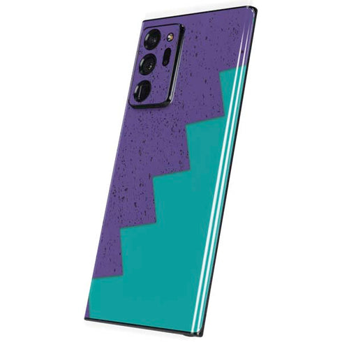 Purple Turquoise Zig Zag Galaxy Note20 Ultra 5G Skin