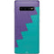 Purple Turquoise Zig Zag Galaxy S10 Plus Skin