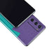 Purple Turquoise Zig Zag Galaxy S20 Fan Edition Skin