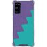 Purple Turquoise Zig Zag Galaxy S20 FE Clear Case