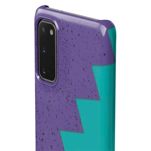 Purple Turquoise Zig Zag Galaxy S20 Lite Case