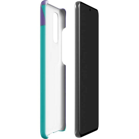 Purple Turquoise Zig Zag Galaxy S20 Lite Case