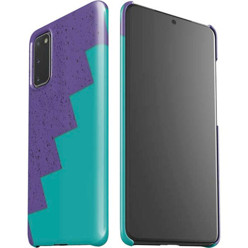 Purple Turquoise Zig Zag Galaxy S20 Lite Case
