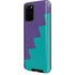Purple Turquoise Zig Zag Galaxy S20 Plus Pro Case