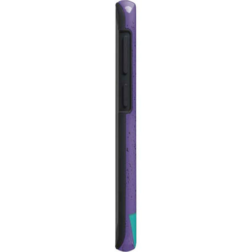Purple Turquoise Zig Zag Galaxy S20 Plus Pro Case