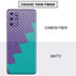 Purple Turquoise Zig Zag Galaxy S20 Plus Skin