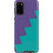 Purple Turquoise Zig Zag Galaxy S20 Pro Case
