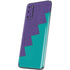 Purple Turquoise Zig Zag Galaxy S20 Skin