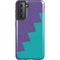 Purple Turquoise Zig Zag Galaxy S21 5G Pro Case