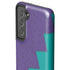 Purple Turquoise Zig Zag Galaxy S21 5G Pro Case
