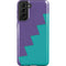 Purple Turquoise Zig Zag Galaxy S21 FE Pro Case