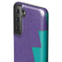 Purple Turquoise Zig Zag Galaxy S21 FE Pro Case