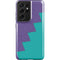 Purple Turquoise Zig Zag Galaxy S21 Ultra 5G Pro Case