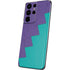 Purple Turquoise Zig Zag Galaxy S21 Ultra 5G Skin