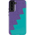 Purple Turquoise Zig Zag Galaxy S22 Plus Pro Case