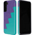 Purple Turquoise Zig Zag Galaxy S22 Plus Pro Case
