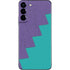 Purple Turquoise Zig Zag Galaxy S22 Plus Skin