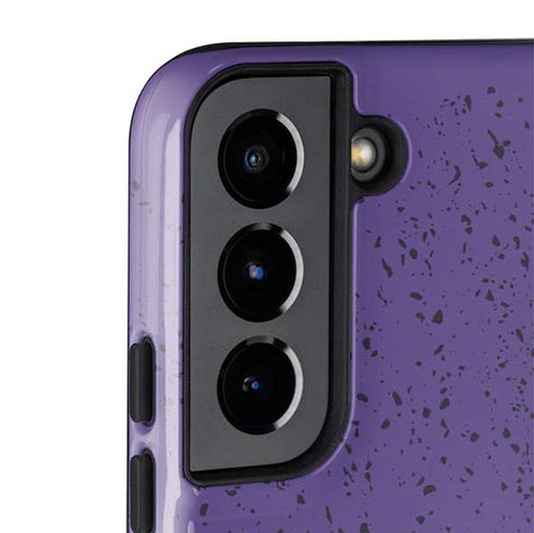 Purple Turquoise Zig Zag Galaxy S22 Pro Case