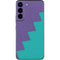 Purple Turquoise Zig Zag Galaxy S22 Skin
