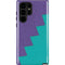 Purple Turquoise Zig Zag Galaxy S22 Ultra Pro Case