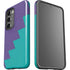 Purple Turquoise Zig Zag Galaxy S23 Plus Pro Case