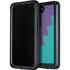 Purple Turquoise Zig Zag Galaxy S23 Plus Waterproof Case