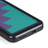 Purple Turquoise Zig Zag Galaxy S23 Waterproof Case