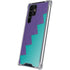 Purple Turquoise Zig Zag Galaxy S24 Ultra Clear Case