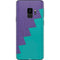 Purple Turquoise Zig Zag Galaxy S9 Skin