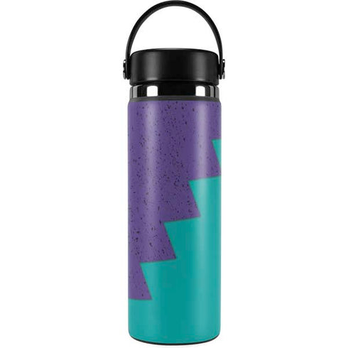 Purple Turquoise Zig Zag Hydro Flask 20oz Wide Mouth Skin