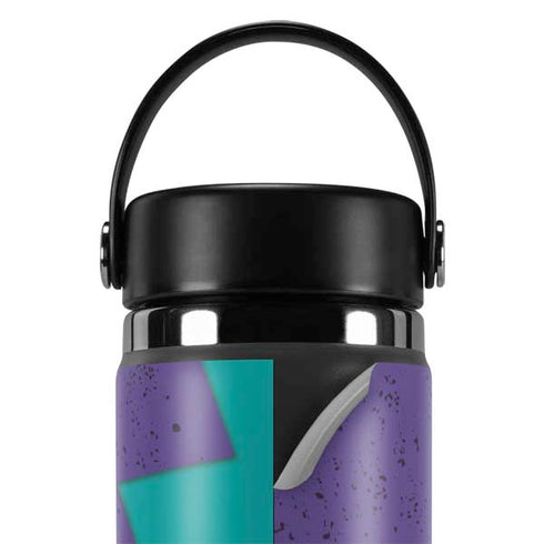 Purple Turquoise Zig Zag Hydro Flask 20oz Wide Mouth Skin