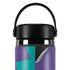 Purple Turquoise Zig Zag Hydro Flask 20oz Wide Mouth Skin