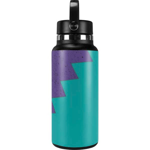 Purple Turquoise Zig Zag Hydro Flask 32oz Wide Mouth Skin