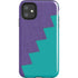 Purple Turquoise Zig Zag iPhone 11 Impact Case