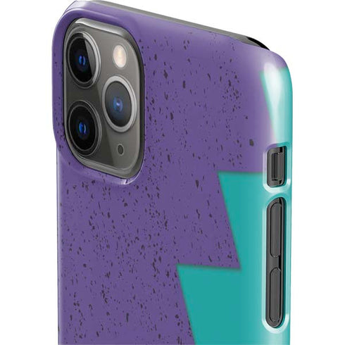 Purple Turquoise Zig Zag iPhone 11 Pro Lite Case