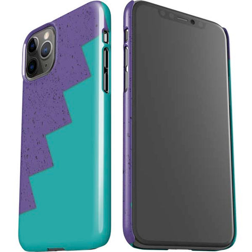 Purple Turquoise Zig Zag iPhone 11 Pro Lite Case
