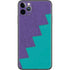 Purple Turquoise Zig Zag iPhone 11 Pro Max Skin