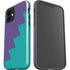 Purple Turquoise Zig Zag iPhone 12 Impact Case