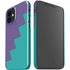Purple Turquoise Zig Zag iPhone 12 Mini Lite Case
