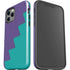 Purple Turquoise Zig Zag iPhone 12 Pro Max Impact Case