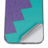 Purple Turquoise Zig Zag iPhone 12 Pro Max Skin