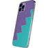 Purple Turquoise Zig Zag iPhone 12 Pro Skin