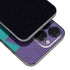Purple Turquoise Zig Zag iPhone 14 Pro Skin
