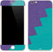 Purple Turquoise Zig Zag iPhone 6/6s Plus Skin