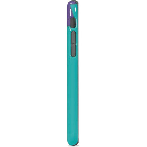 Purple Turquoise Zig Zag iPhone 7 Pro Case