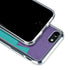 Purple Turquoise Zig Zag iPhone SE (2nd & 3rd Gen) Clear Case